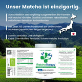 MatchaTherapy 30+ Etikett Label Dose