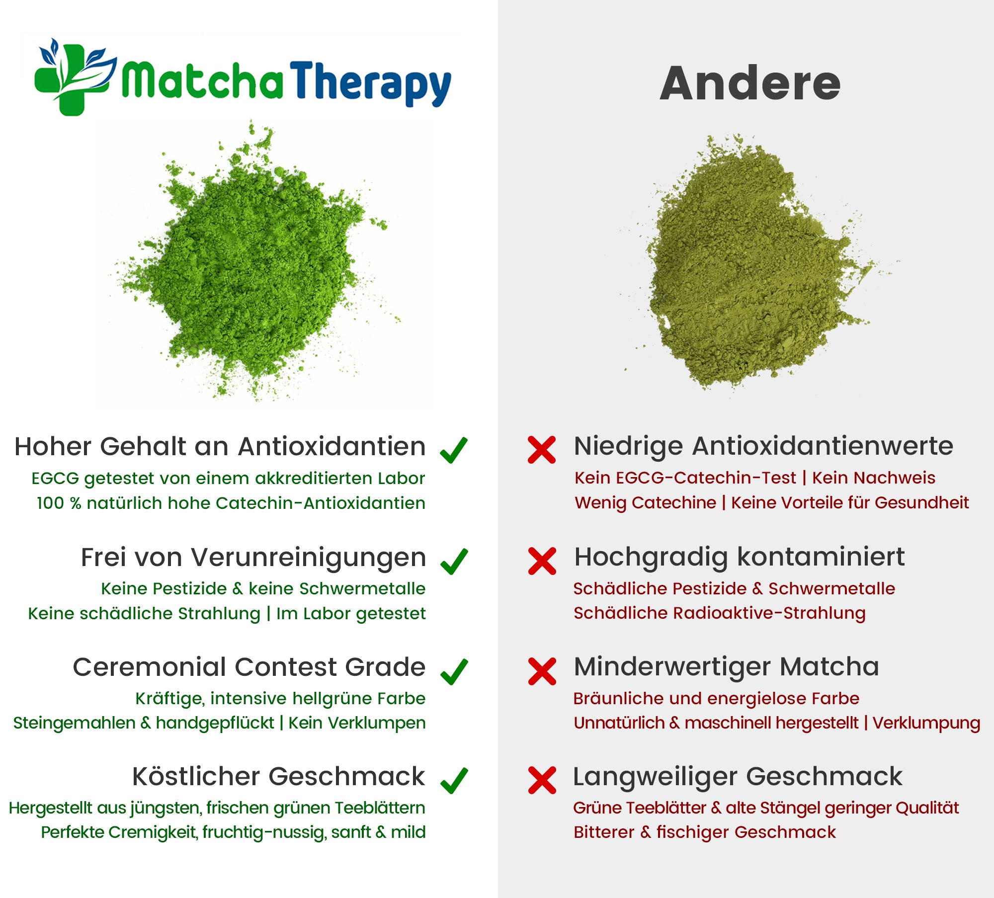 MatchaTherapy Vorteile