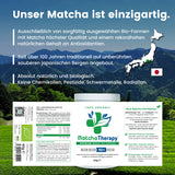 MatchaTherapy 90+ Etikett Label Dose