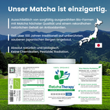 MatchaTherapy 130+ Etikett Label Dose